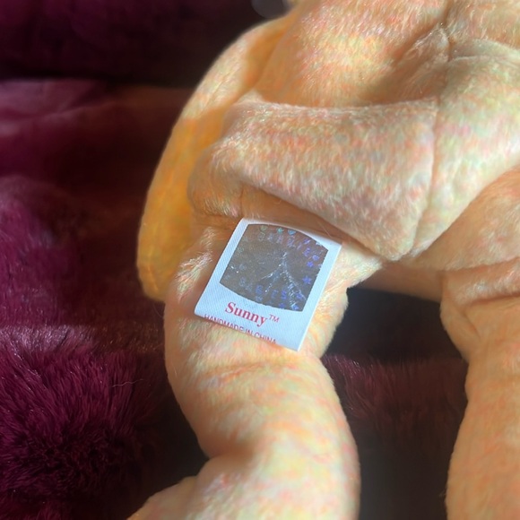 Ty Beanie Baby Handmade 2000 Sunny - Picture 3 of 3